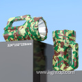 Camouflage Color Night Walking Spot Light Camping Flashlight